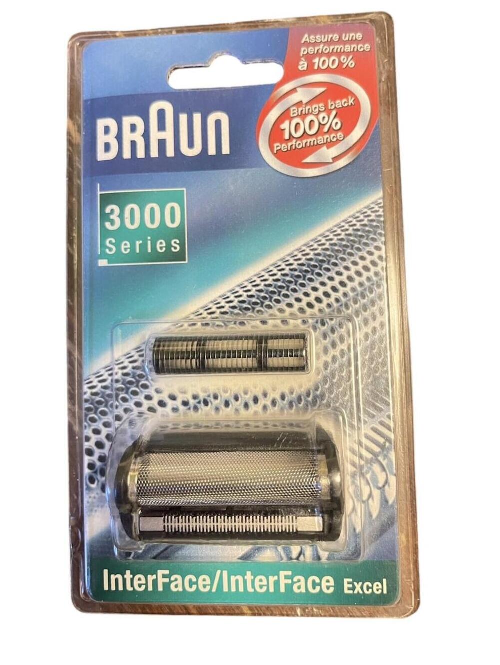 Brand NEW Braun 3000 Series Interface Excel Foil and Cutter 5628793 NIB SEALED